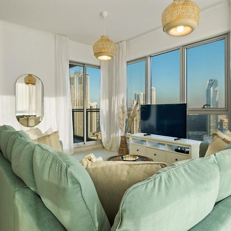 Chic And Zen Apartment, Near Burj Khalifa Tower Dubai Dış mekan fotoğraf