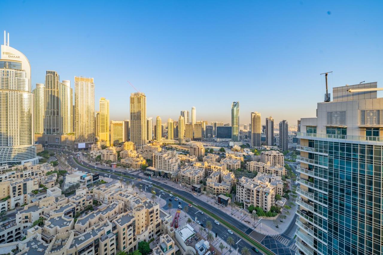 Chic And Zen Apartment, Near Burj Khalifa Tower Dubai Dış mekan fotoğraf
