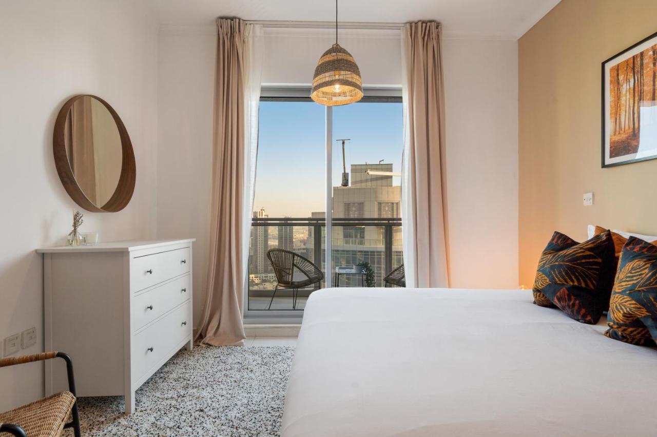 Chic And Zen Apartment, Near Burj Khalifa Tower Dubai Dış mekan fotoğraf