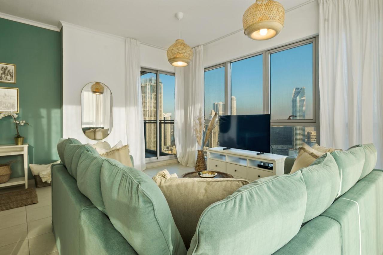 Chic And Zen Apartment, Near Burj Khalifa Tower Dubai Dış mekan fotoğraf