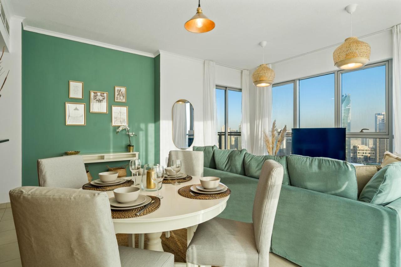 Chic And Zen Apartment, Near Burj Khalifa Tower Dubai Dış mekan fotoğraf