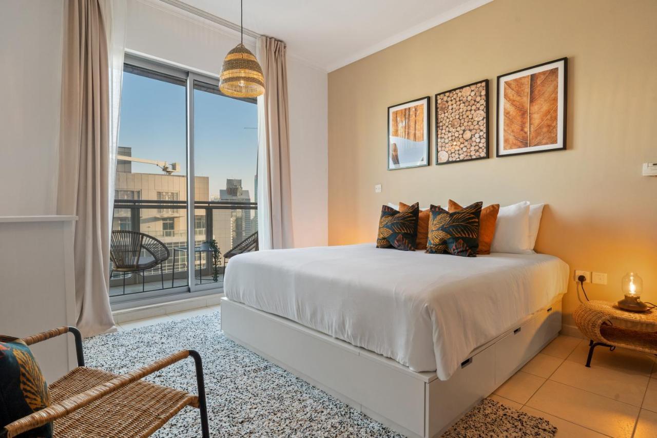 Chic And Zen Apartment, Near Burj Khalifa Tower Dubai Dış mekan fotoğraf