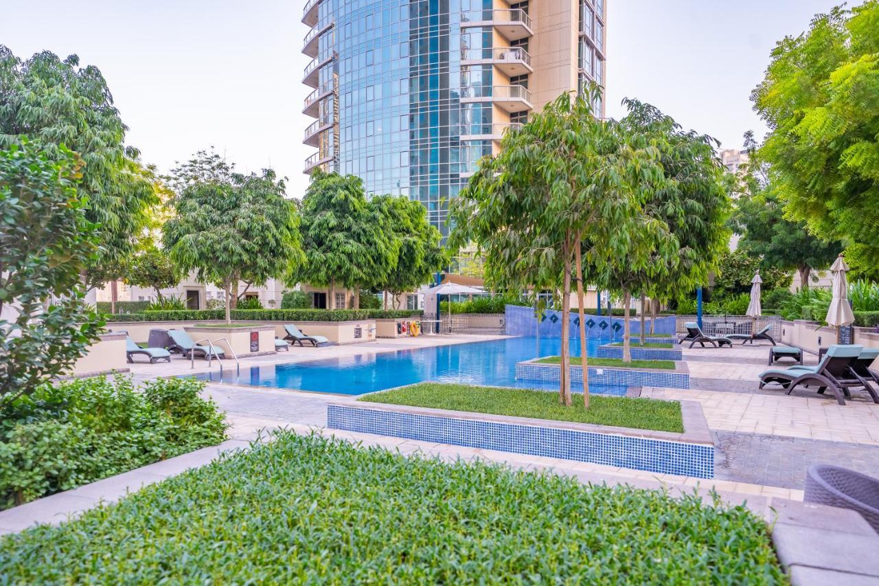 Chic And Zen Apartment, Near Burj Khalifa Tower Dubai Dış mekan fotoğraf